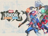 Główna grafika promocyjna gry „Marvel Tōkon: Fighting Souls”.