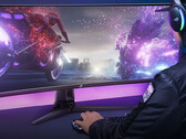 ROG Swift OLED PG49WCD ma zakrzywienie 1800R. (Źródło obrazu: ASUS)