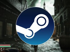 Obraz przedstawiający logo Steam i grę Steelrising, teraz z 90% zniżką.