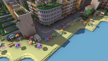 Na zdjęciu: zrzut ekranu z rozgrywki w grze „Urbek City Builder”.