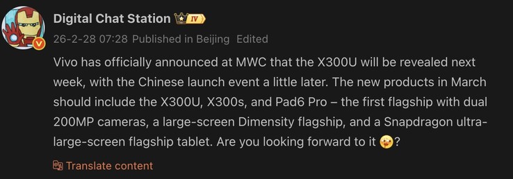 Oś czasu wydania Pad 6 Pro.