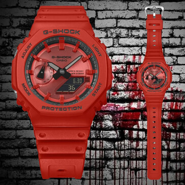 Casio G-Shock GA-2100RRB-4A. (Źródło zdjęcia: @geesgshock na Instagramie)