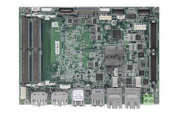 Widok z góry na MS-CF19 SBC. (Źródło obrazu: MSI)