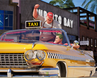 Zrzut ekranu z Crazy Taxi World Tour