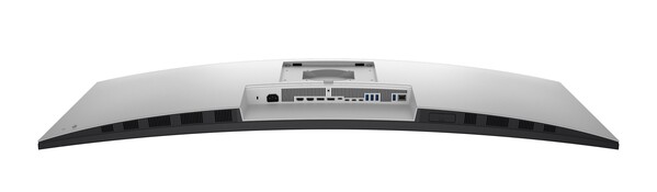 Dell UltraSharp posiada szereg portów, w tym szybkie porty USB-C i USB-A. (Źródło obrazu: Dell)