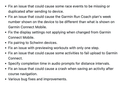 Informacje o wydaniu aktualizacji beta smartwatcha Garmin Forerunner w wersji 28.03