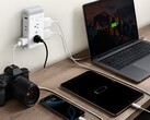 Nowy przedłużacz Smart Plug Outlet firmy Govee (na zdjęciu) ma wbudowaną lampkę nocną. (Źródło zdjęcia: Govee)