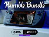 Pakiet IGN Gamescom 2025 wygaśnie 11 września 2025 roku. Na zdjęciu: Steam Deck z grą The Expanse. (Źródło zdjęcia: Notebookcheck i Humble Bundle - edytowane)