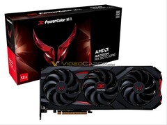 Oczekuje się, że Red Devil Radeon RX 9070 GRE od PowerColor będzie wyposażony w ten sam cooler, co inne karty Red Devil. (Źródło zdjęcia: Videocardz) 
