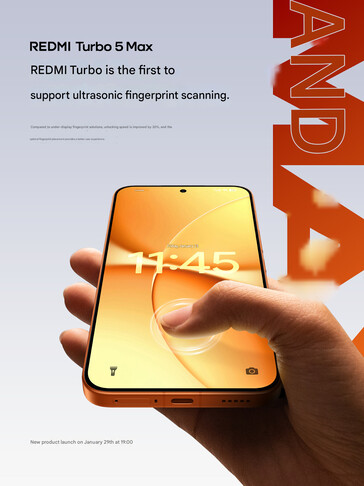 Czujnik odcisków palców (źródło obrazu: Redmi - przetłumaczone maszynowo)