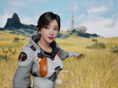 W grze Whispers from the Star historia koncentruje się wokół astronauty, który utknął na tajemniczej obcej planecie - Gaia. (Źródło obrazu: Steam)
