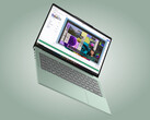Lenovo stworzyło wiele kolorów IdeaPad Slim 5 14IPH11, w tym zielony wariant przedstawiony tutaj.