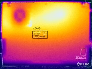 Test naprężenia temperatury powierzchni (dół)