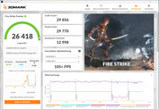 Fire Strike (Tryb Turbo, podłączony do zasilania)