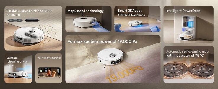 Robot odkurzający i mop Dreame L40 Ultra AE. (Źródło zdjęcia: Dreame)