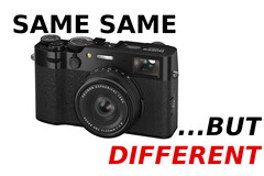 Poważne wewnętrzne zmiany w Fujifilm X100VI ledwo objawiły się na zewnątrz aparatu. (Źródło zdjęcia: Fujifilm - edytowane)