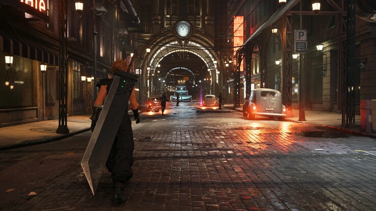 Grafika Final Fantasy 7 Remake Intergrade Switch 2 (źródło obrazu: Nintendo of America)