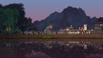 Na obrazie: zrzut ekranu z rozgrywki w Kingdom Two Crowns.