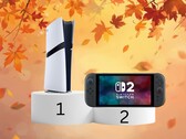 Ranking sprzedaży PS5 i Switch 2 w listopadzie 2025 r. (Źródło obrazu: Sony PlayStation, Nintendo z poprawkami)