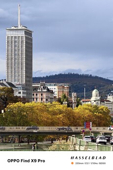 Oppo Find X9 Pro bez telekonwertera z 10-krotnym zoomem