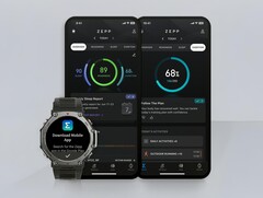 Wygląda na to, że aktualizacja aplikacji Zepp powoduje problemy z Exertion Score. (Źródło zdjęcia: Amazfit)