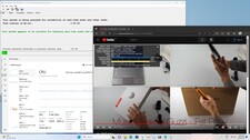 Maksymalne opóźnienia podczas otwierania wielu kart przeglądarki i odtwarzania wideo 4K