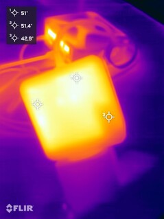 Zasilacz podczas testu warunków skrajnych