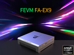 Cena FEVM FA-EX9 zaczyna się w Chinach od około 1 943 USD. Na zdjęciu: mini PC Strix Halo. (Źródło zdjęcia: FEVM - edytowane)