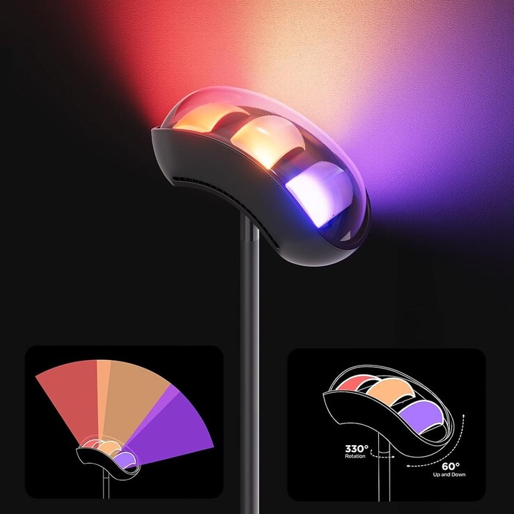 Lampa podłogowa Govee Torchiere. (Źródło zdjęcia: Govee)