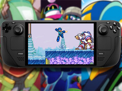 Kolekcja Mega Man Charged Up wygaśnie 19 marca 2026 roku. Na zdjęciu: Steam Deck działający w Legacy Collection 2.