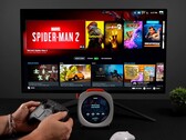 Komputer Piston V Mini PC działa pod kontrolą systemu Bazzite, nieoficjalnego klonu SteamOS.