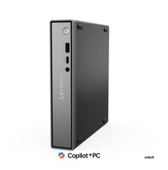 Lenovo ThinkCentre neo 55q zaczyna się od 499 USD i jest zasilany przez procesor AMD Ryzen AI. (Źródło zdjęcia: Lenovo)