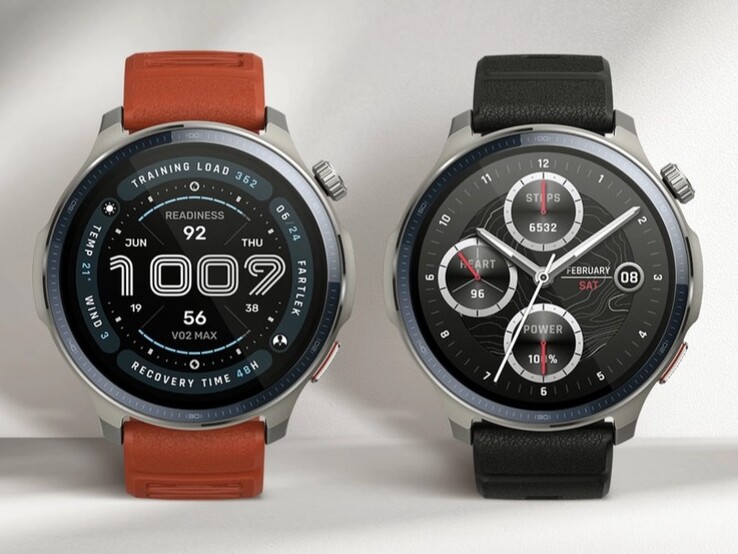 Smartwatch Amazfit Balance 2 jest dostarczany z dwoma paskami do zegarka. (Źródło zdjęcia: Amazfit)