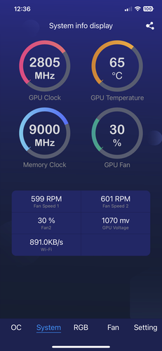 Xtreme Tuner Plus - kontrola systemu