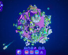 W grze Kurzgesagt's Star Birds użytkownik wydobywa surowce na asteroidach i wykorzystuje je do rozbudowy swojej ptasiej cywilizacji. (Źródło obrazu: Steam)