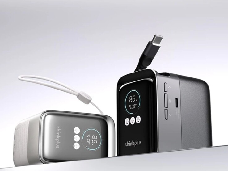 Przenośny bank energii Lenovo ThinkPlus z zwijanym kablem o dużej mocy 190W 20K