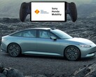 PlayStation Portal na zdjęciu powyżej Sony Honda Afeela 1 EV (źródło zdjęcia: Sony Honda Mobility, Sony PlayStation z poprawkami)