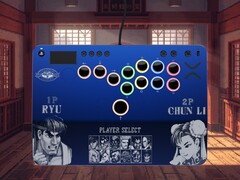 Victrix Pro KO Leverless Fight Stick Street Fighter II: Champion Edition widok z góry