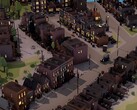 Obraz przedstawiający kilka budynków w City of Gangsters, teraz o 80% taniej na Steam.