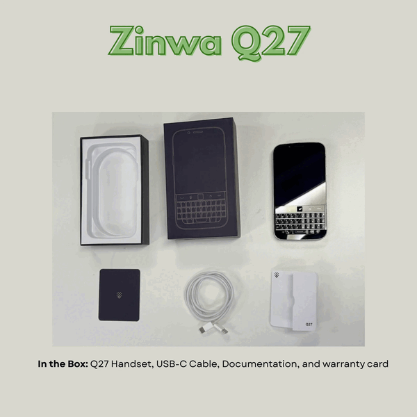 Model Zinwa Q27 obsługuje ładowanie przewodowe i bezprzewodowe, jednak w zestawie nie znajdzie się ładowarka.