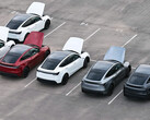 Tesla buduje zapasy tańszych wersji Modelu Y z białym wnętrzem w Giga Texas (źródło zdjęcia: Joe Tegtmeyer/X)