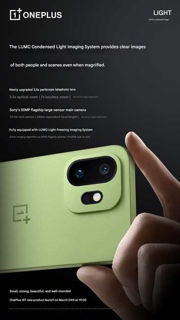 Główny aparat fotograficzny będzie wykorzystywał 50-megapikselowy sensor Sony.