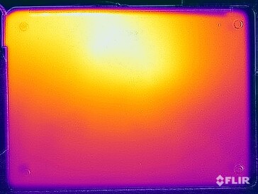 Test naprężeń temperatury powierzchni (dół)