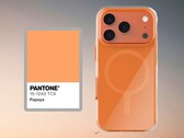 Apple iPhone 17 Pro będzie również oferowany w kolorze pomarańczowym. (Źródło zdjęcia: @MysteryLupin / Pantone, edytowane)