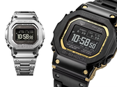 Casio GMW-BZ5000D-1 (po lewej) i GMW-BZ5000BD-1 (po prawej), na białym tle. (Źródło zdjęcia: Casio UK - edytowane)