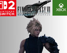 Pokazano baner Final Fantasy 7 Remake Intergrade (źródło obrazu: Nintendo of America, Xbox Gaming z poprawkami)