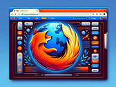 Interfejs Mozilla Firefox (Źródło obrazu: Wygenerowano przy użyciu DALL-E 3)