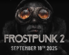 Zrzut ekranu daty premiery konsolowej gry Frostpunk 2 z ukrytego zwiastuna (źródło obrazu: VGT Gaming News X)