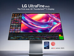 LG UltraFine 32U990A łączy rozdzielczość 6K z dwoma portami Thunderbolt 5. (Źródło zdjęcia: LG)