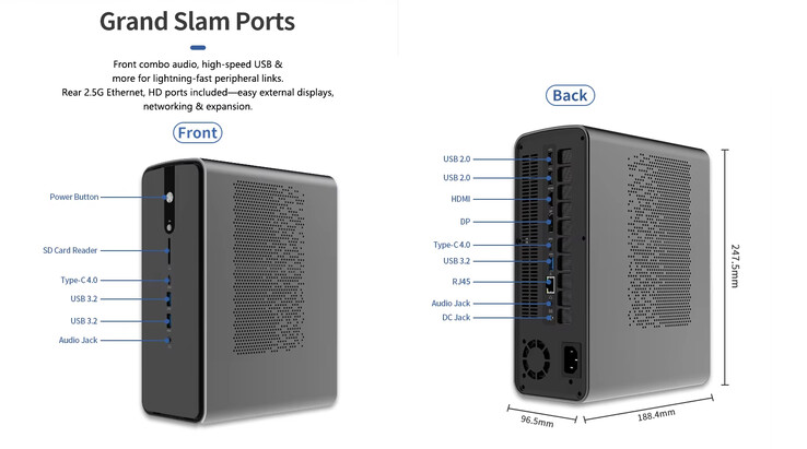 Konfiguracja portów i konstrukcja mini PC (źródło obrazu: Lenovo LCFC)